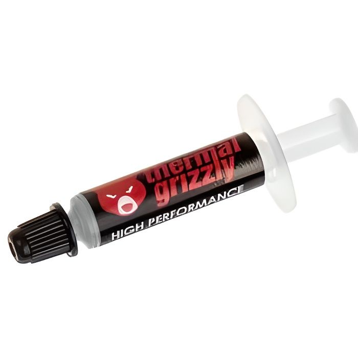 Pâte thermique – Thermal Grizzly – Hydronaut – 1 gramme – Conductivité thermique – Couleur gris