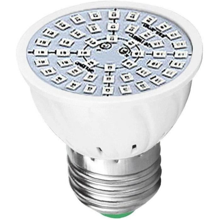 Cultivez Ampoule 60 LED E27 de croissance des plantes horticoles Full