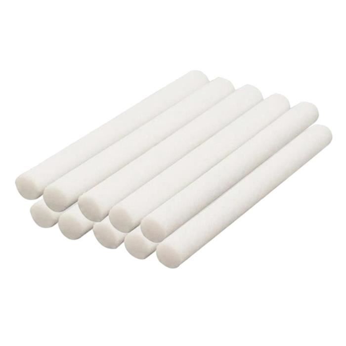 40 Bâtonnets Filtrants En Coton Pour Humidificateur - Recharges Pour Diffuseurs Brumisation USB - 8