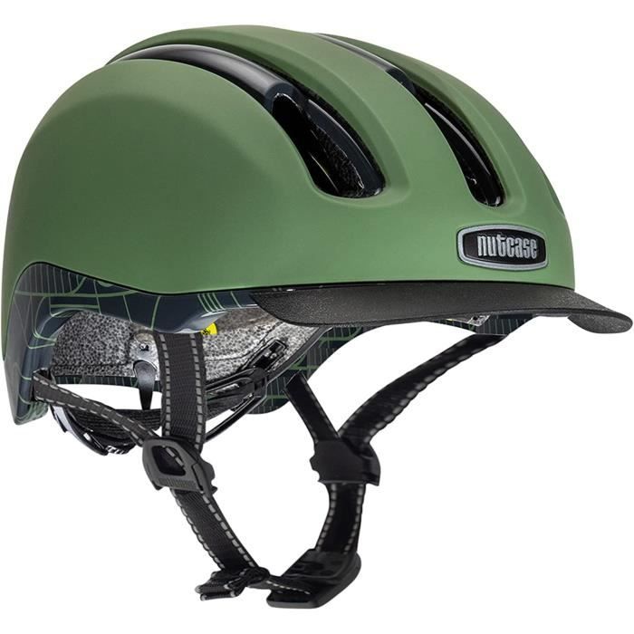 Housse de casque de cyclisme VIO Adventure X-Large-Bahous Green pour adulte  unisexe - Blanc/Vert