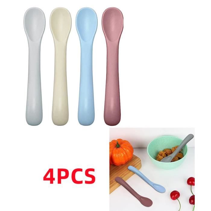 Vicloon Cuillères Bébé Silicone,Couverts Ergonomiques Bébé,Cuillère pour Bébé,Ideal Apprentissage Diversification Alimentaire,Auto-alimentation Vicloon Cuillères Bébé Silicone,Couverts Ergonomiques Bébé,Cuillère pour Bébé,Ideal Apprentissage Diversification Alimentaire,Auto-alimentation