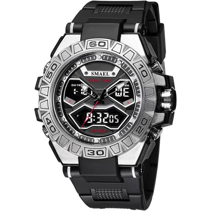Montre Chronographe Numérique Time America – Homme, Sport, NEUF Sans Boîte