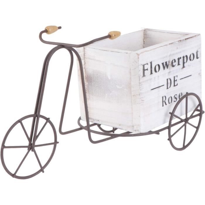 Moulin à Vent à Planter Forme Vélo Multicolore H59cm (3