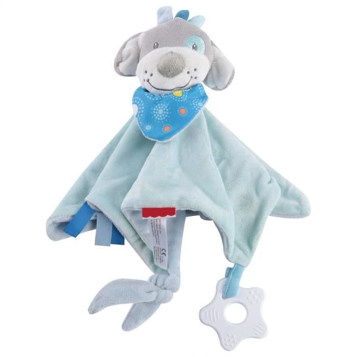 Serviette Apaisante En Peluche Douce Jouet Reconfortant Pour Bebe Chien Cdiscount Puericulture Eveil Bebe