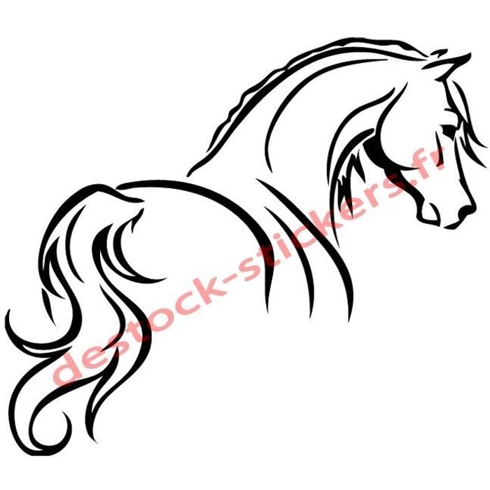 stickers van chevaux