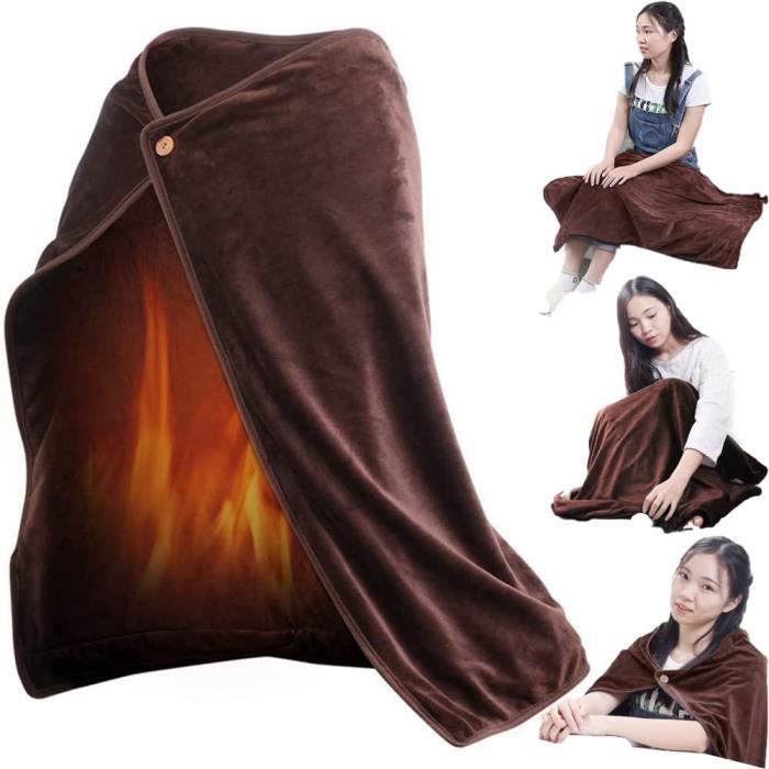 Couverture Chauffante électrique ALLJOY - 200 X 180 Cm, 9 Niveaux De Chaleur, éteinte Automatique, Lavable En Machine - Idéale Pour L’hiver - 2