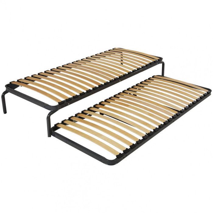 Duo Gigogne - 2 Sommiers 20 Lattes 80x190 Duo Gigogne - 2 Sommiers 20 Lattes 80x190