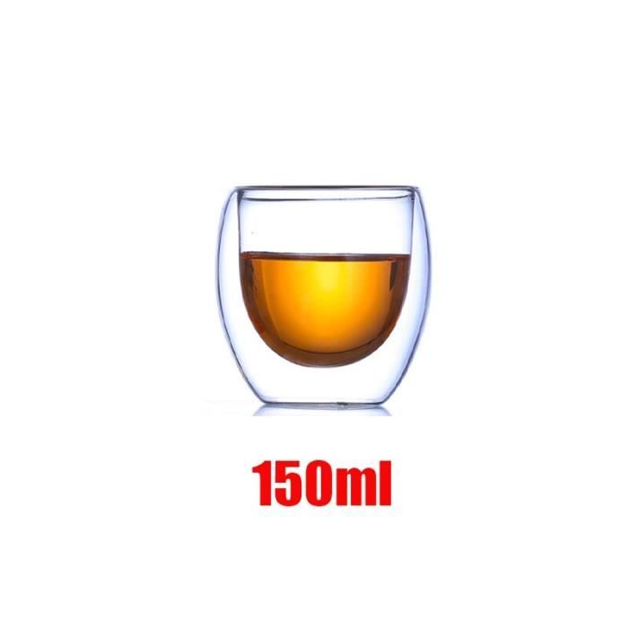 Senseo Tasse en Verre Design Lot de 4, tasse à café, café, tasse, verre, 150 ml