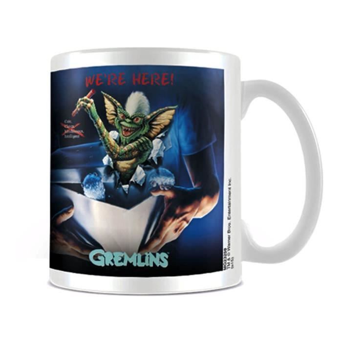 Mug - Gremlins - Tasse en céramique - 11 oz - Vintage - Boîte cadeau