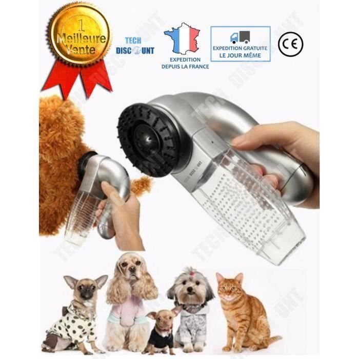 TD Brosse chien aspirateur peigne animaux chat poils — free download