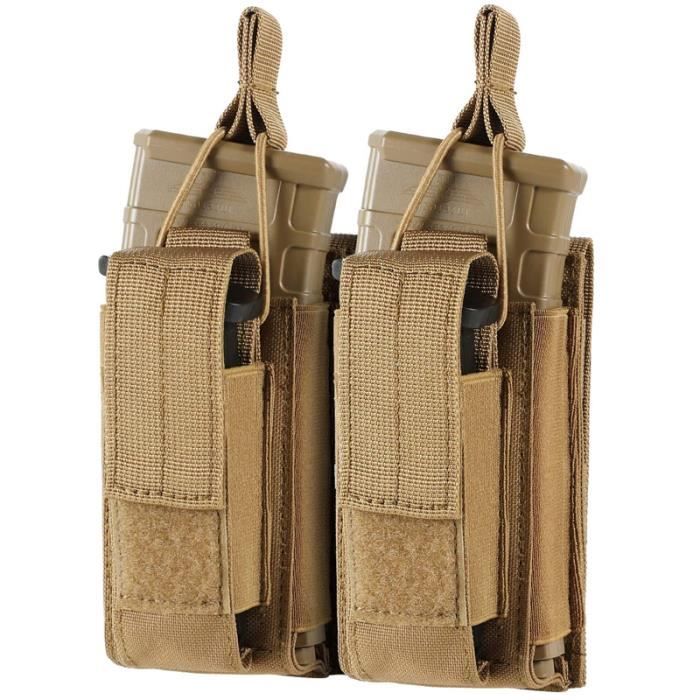 Poche à Chargeur Tactique 6 Fentes - 9mm - Double Pile - Neuf