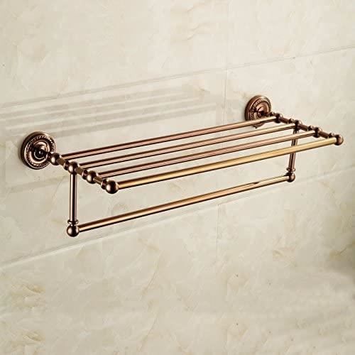 Weare Home Anneau Porte-Serviette Rétro En Laiton - Style Vintage Cuivre Bronze Jaune