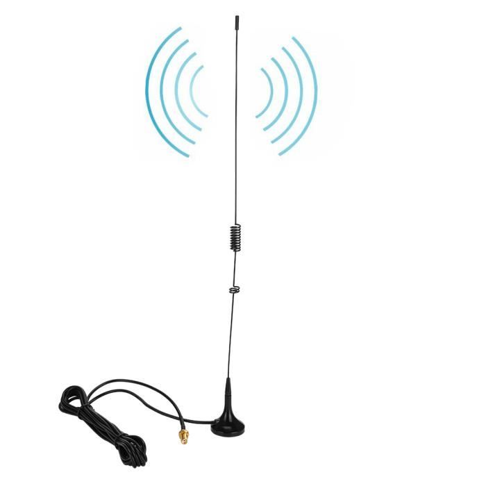 Antenne SMA-femelle double bande UT-106UV, Antenne magnétique pour voiture VHF / UHF pour Baofeng UV-5R