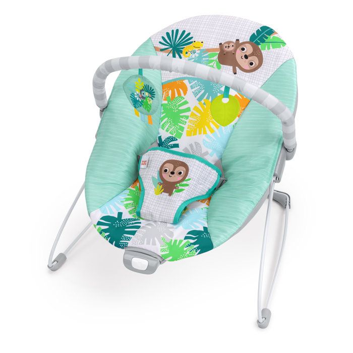 Transat Bébé Vibrant Wild Wonders Arche Avec Jouets D'éveil Amovible Harnais 3 Points - vue 1