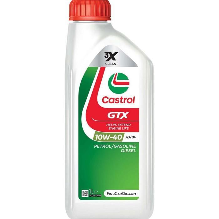 CASTROL GTX 10W-40 A3/B4 1L - huile moteur 10W40