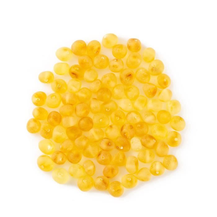 Lot De Perles D'ambre Baltique Naturel - Environ 100 Pépites Percées - 10 Grammes - Lituanie