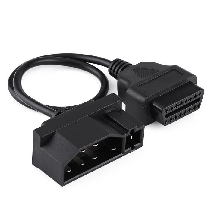 Adaptateur Diagnostic Automobile Ford 7 Broches Vers OBD2 - Marque ICarsoft, Garantie 2 Ans (neuf)