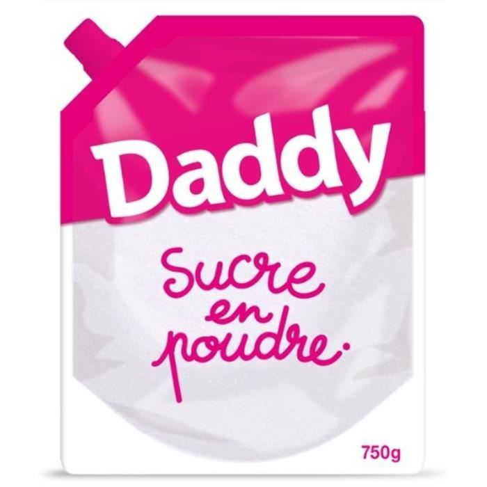 Daddy Sucre En Poudre 750g Lot De 6 Cdiscount Au Quotidien