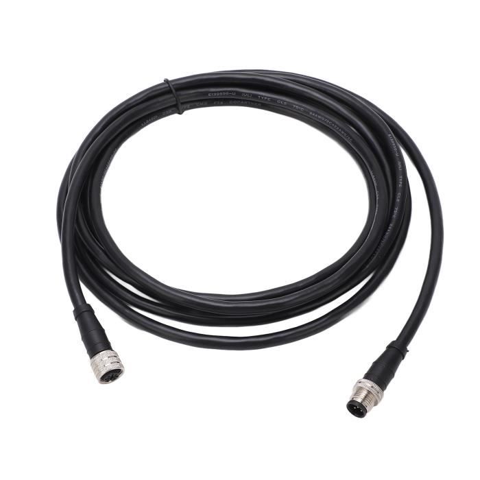 Résistance De Terminaison NMEA 2000 Mâle M12 5 Broches IP67 - Compatible Lowrance, Simrad, B&G, Navico, Pour Réseaux Embarqués Bateaux