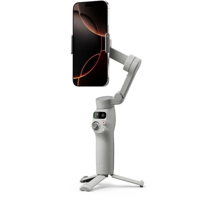 Stabilisateur Smartphone DJI Osmo Mobile 7 – Stabilisation 3 Axes, Autonomie 10h, Pliable - vue 8
