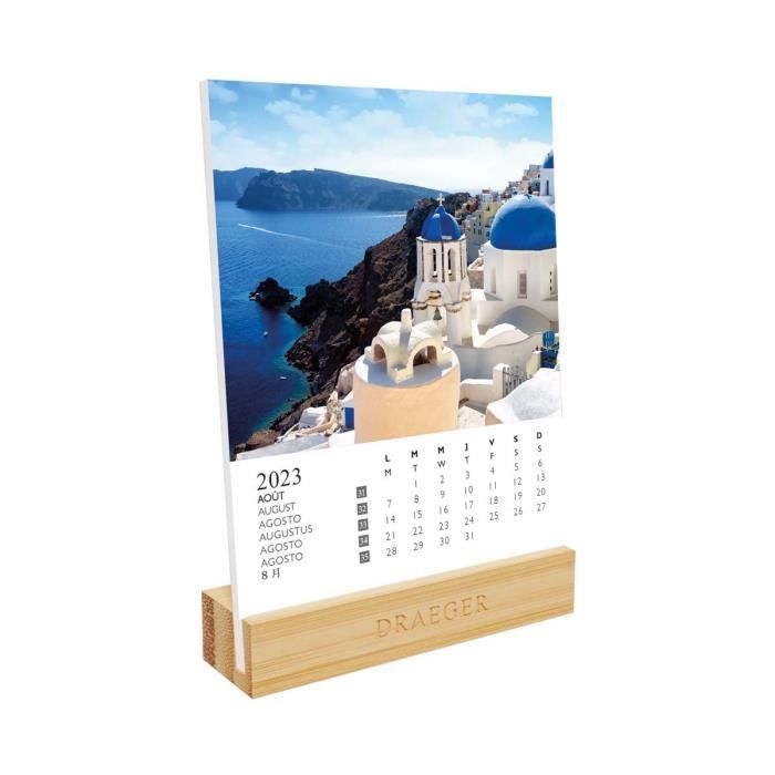 Calendrier 2026 Acheter DRAEGER Paris 1886 Grand Calendrier Mural 28x29 Cm 2026 Thème 12 Mois Papier FSC Illustrations Détachables ? Comparer Chez Calendrier Mural 2026 En Français