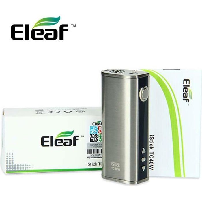 elfbar nachfüll pod läuft aus Le manuel de l'ISTICK TC 40W à puissance variable et à contrôle de  température