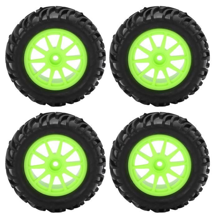 4 Pneus Tout-terrain Pour Voiture RC WLtoys 144001, 124008, 124018, 124017, 124019