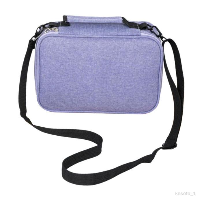 Couleur Bleue Trousse à Crayons Esthétique Oxford, Trousse à Crayons à