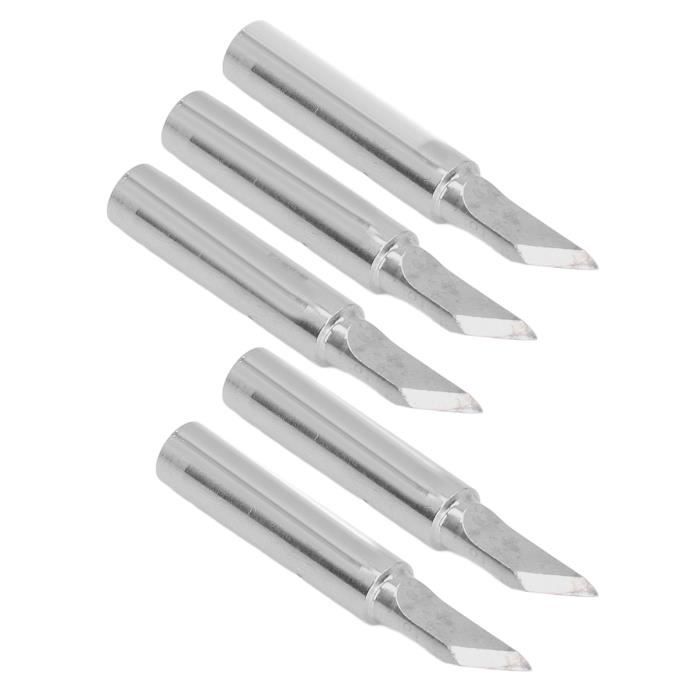 Kit De 5 Pointes De Fer à Souder Pour Station 936 - Cuivre - NEUF Sous Blister