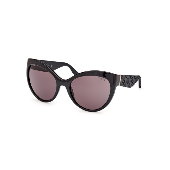 Lunettes de Soleil Guess GU00130 61/20/125 01A shiny black INJECTED SUNGLASSES WOMAN Guess GU00130 shiny black Sun glasses 61 20