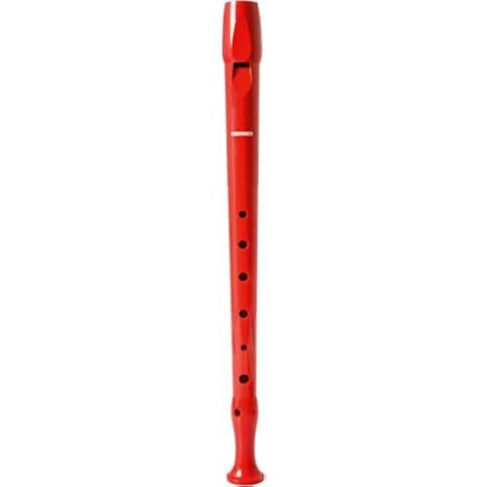 Flûte Soprano Hohner Rose – Pour Débutants Et Écoles – En Plastique Robuste Avec Étui De Protection