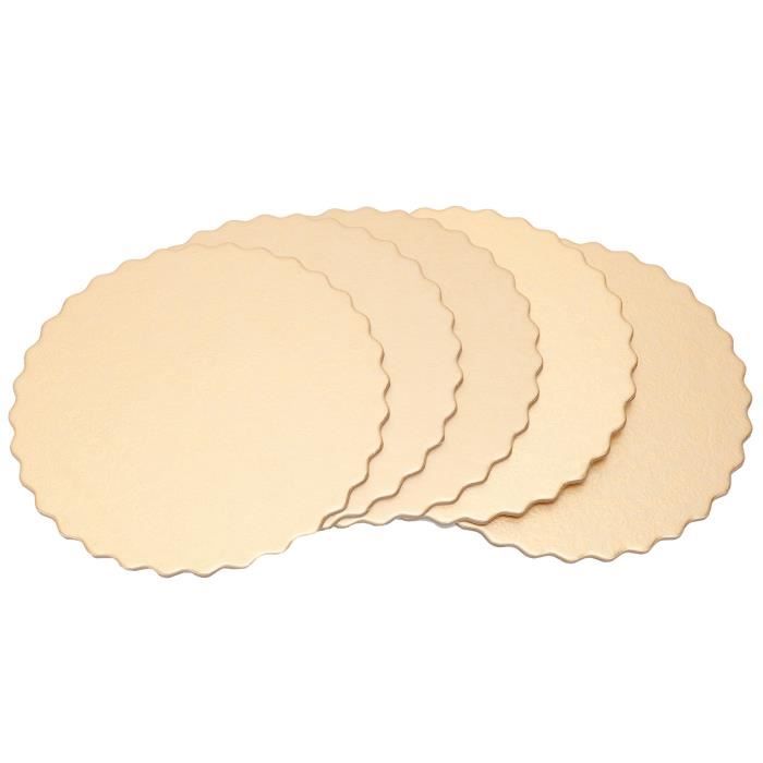 LDXDRU Lot De 10 Plateaux à Gâteau Ronds 25 Cm – Supports Réutilisables Blancs, Idéal Débutants Et Pros Pâtisserie