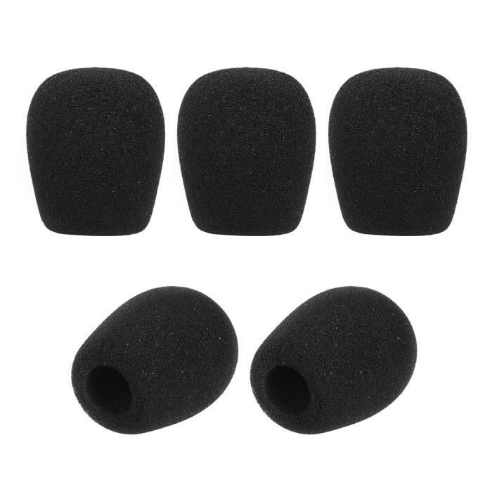 HEMOTON Bouclier De Micro Anti-vent Pour Microphone - Noir