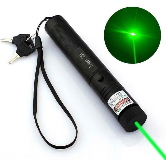 600 Miles 532nm stylo pointeur laser vert assassin 18650 astronomie Lazer -  Cdiscount TV Son Photo