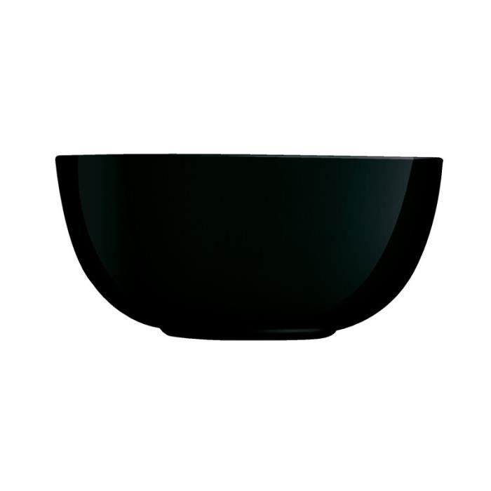 Saladier noir 21 cm - Diwali Noir - Luminarc Saladier noir 21 cm - Diwali Noir - Luminarc