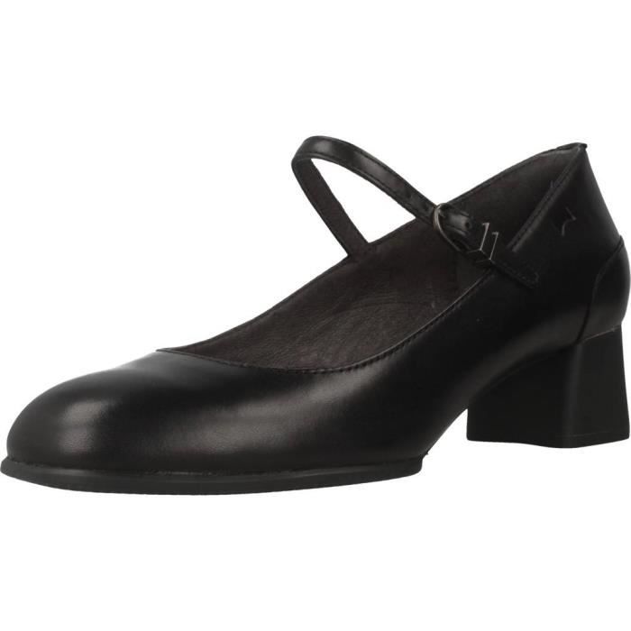 Ballerines à talon en cuir noir pour femmes - CAMPER Katie K200694-001