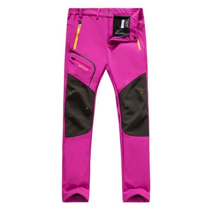Pantalon de Randonnée Femme - Marque Outdoor - Doublure Polaire