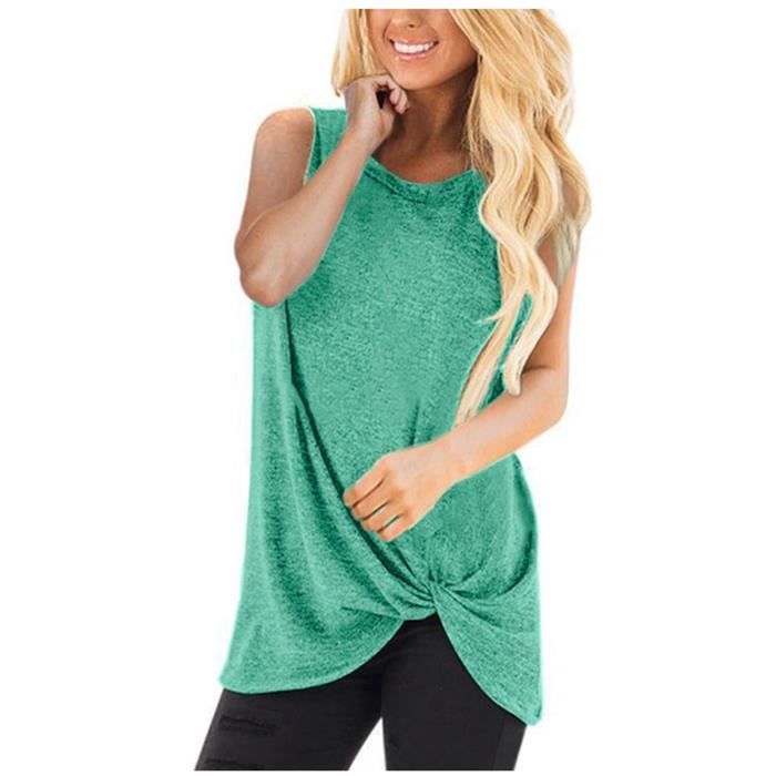 Femme 100% pur coton vert menthe dentelle sans manches débardeur taille 8 12 Femme 100% pur coton vert menthe dentelle sans manches débardeur taille 8 12