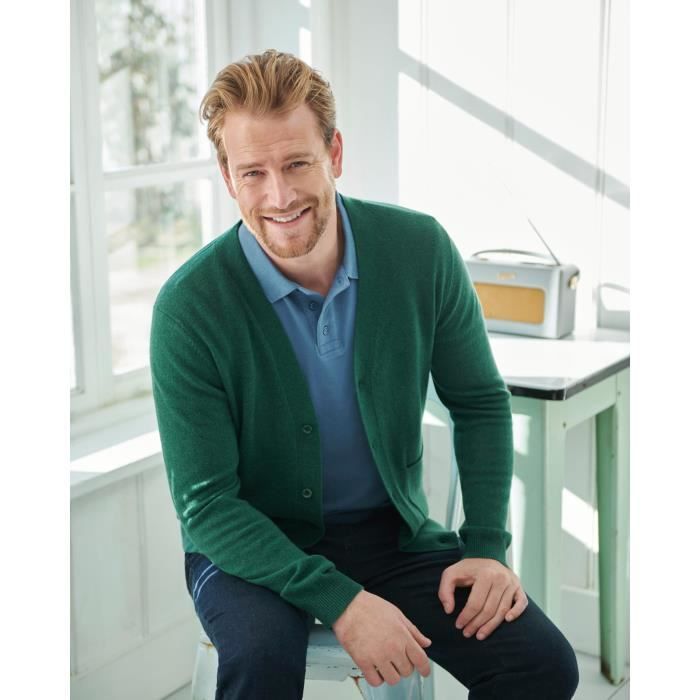 Cardigan cachemire homme outlet