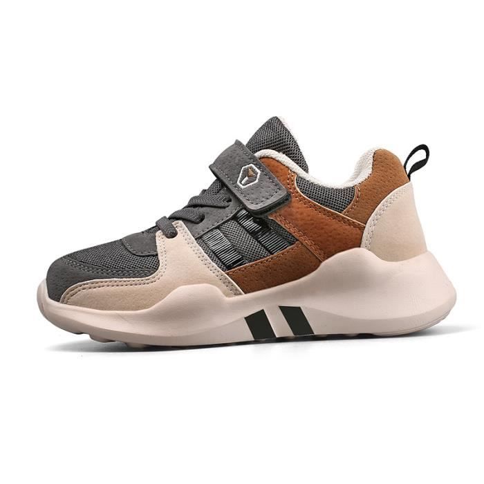 Baskets Enfants ECELEN Chaussures de course à la mode Gris