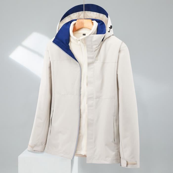 Polaire blanche top homme