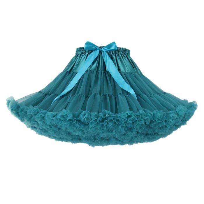 Jupe De Ballet Tutu Plissée En Tulle Pour Femmes, 12 Couleurs, Pour Adultes, à Trois Couches, Couleur Bonbon, Volants En Maille, Fête De Mariage