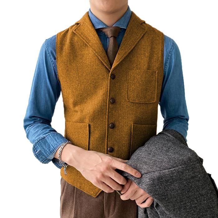 Gilet de on sale costume tweed