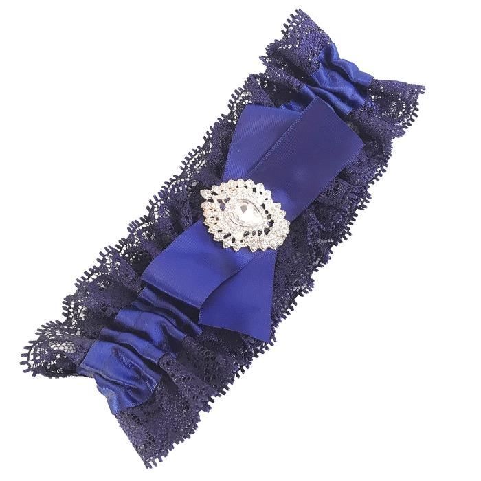 Porte-jarretelles Audacieux Chantal Thomas - Bleu Marine - Taille M (3) - Style Serre-taille Marin - Neuf Avec étiquettes