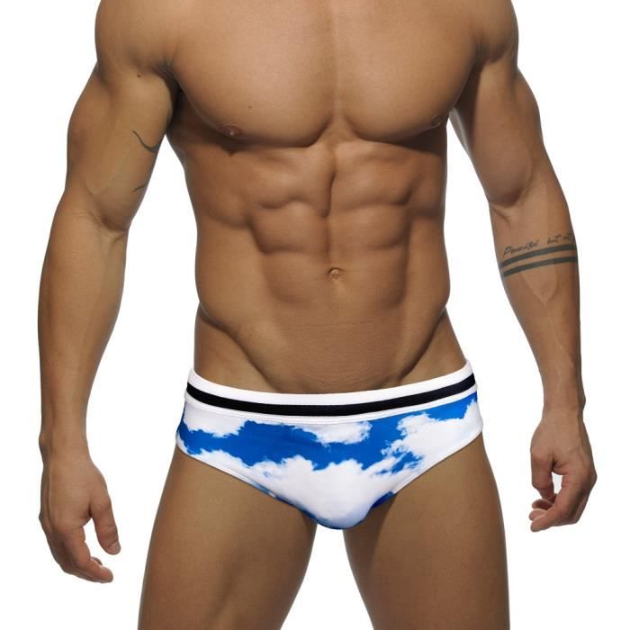 Maillot de Bain Homme Boxer de Bain Elastique pour Natation