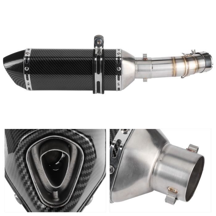 Tuyau D'Échappement Intermédiaire Vobor Pour Kawasaki Z900 2017-2018 - Acier Inoxydable, 51mm