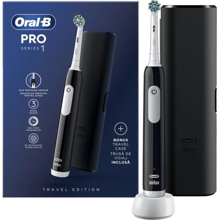 Brosse à dents électrique Oral B Pro Series 1 3 modes Étui inclus