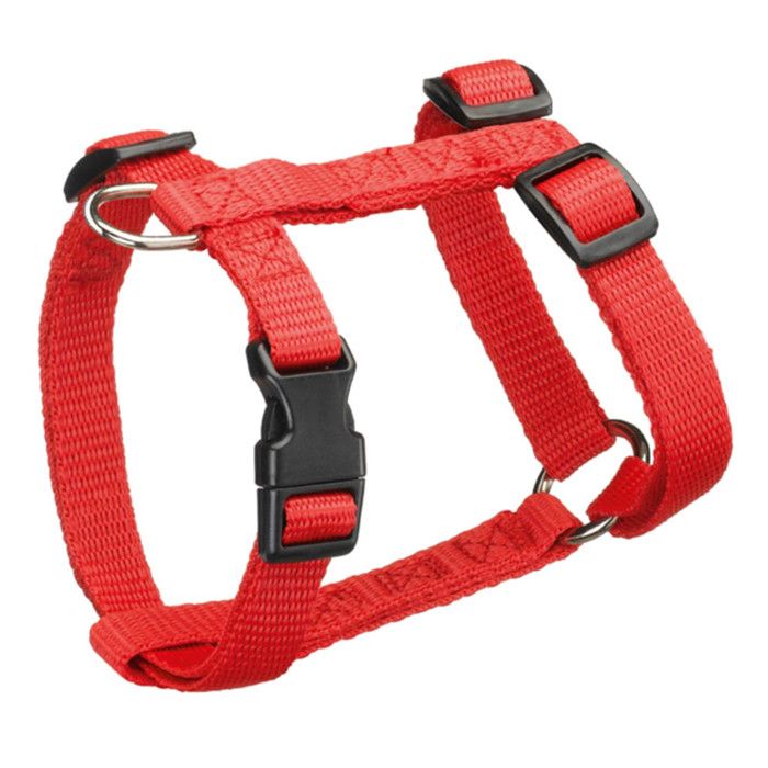 Harnais Réglable Chien Essentiel 35-50cm Rouge Harnais Réglable Chien Essentiel 35-50cm Rouge