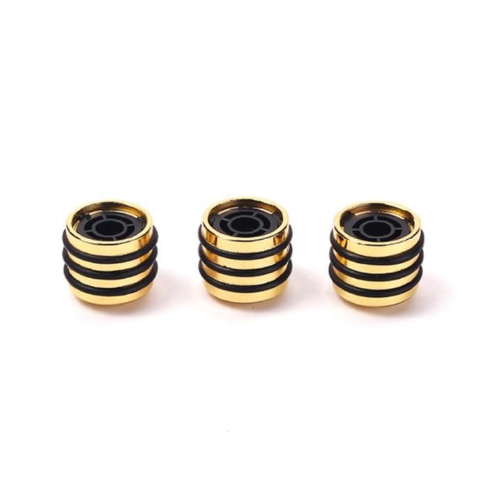 Lot De 4 Potentiomètres Mini Pour Guitare/basse - A250K Et B250K - Tige Baïonnette 15mm - Remplacement Volume/tone