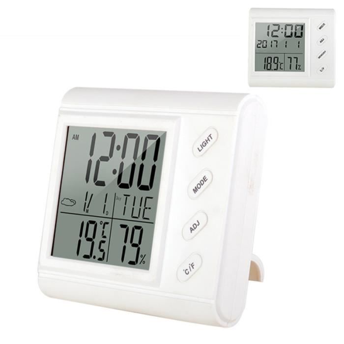 Hygromètre Numérique Thermomètre Température Humidité Moniteur Haute